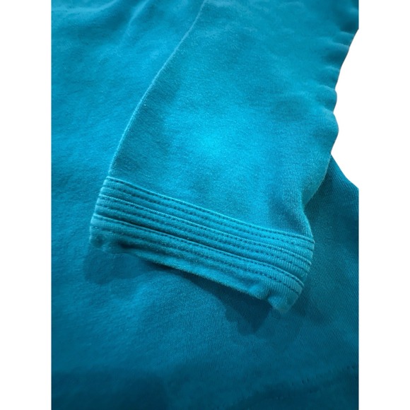 Central Park‎ West Blouse Women's Long Sleeve Pullover Shirt  Size Small Green - Picture 3 of 6